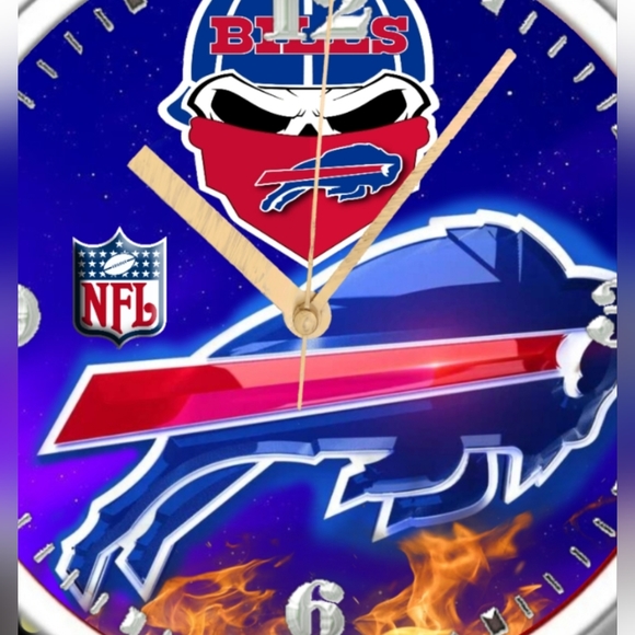 Buffalo Bills led lights clock - Picture 3 of 3